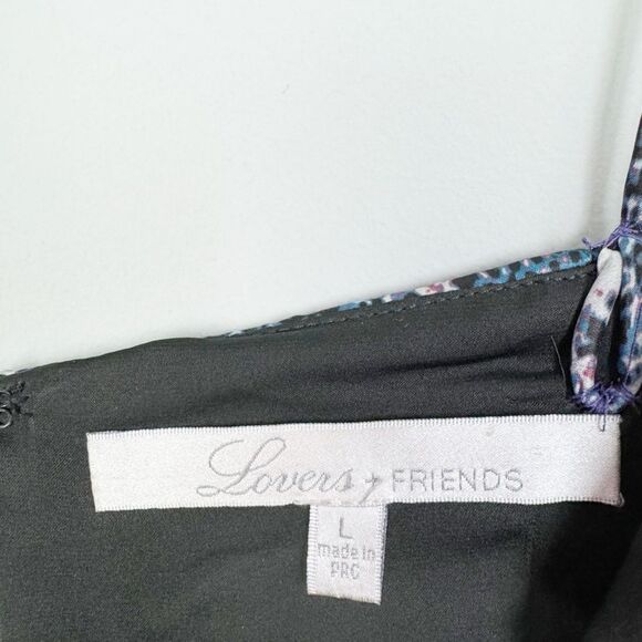 LOVERS + FRIENDS | REVOLVE Young Love Snakeskin Print Mini Dress Women’s Size L - Picture 6 of 10